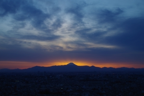 神々しい富士山